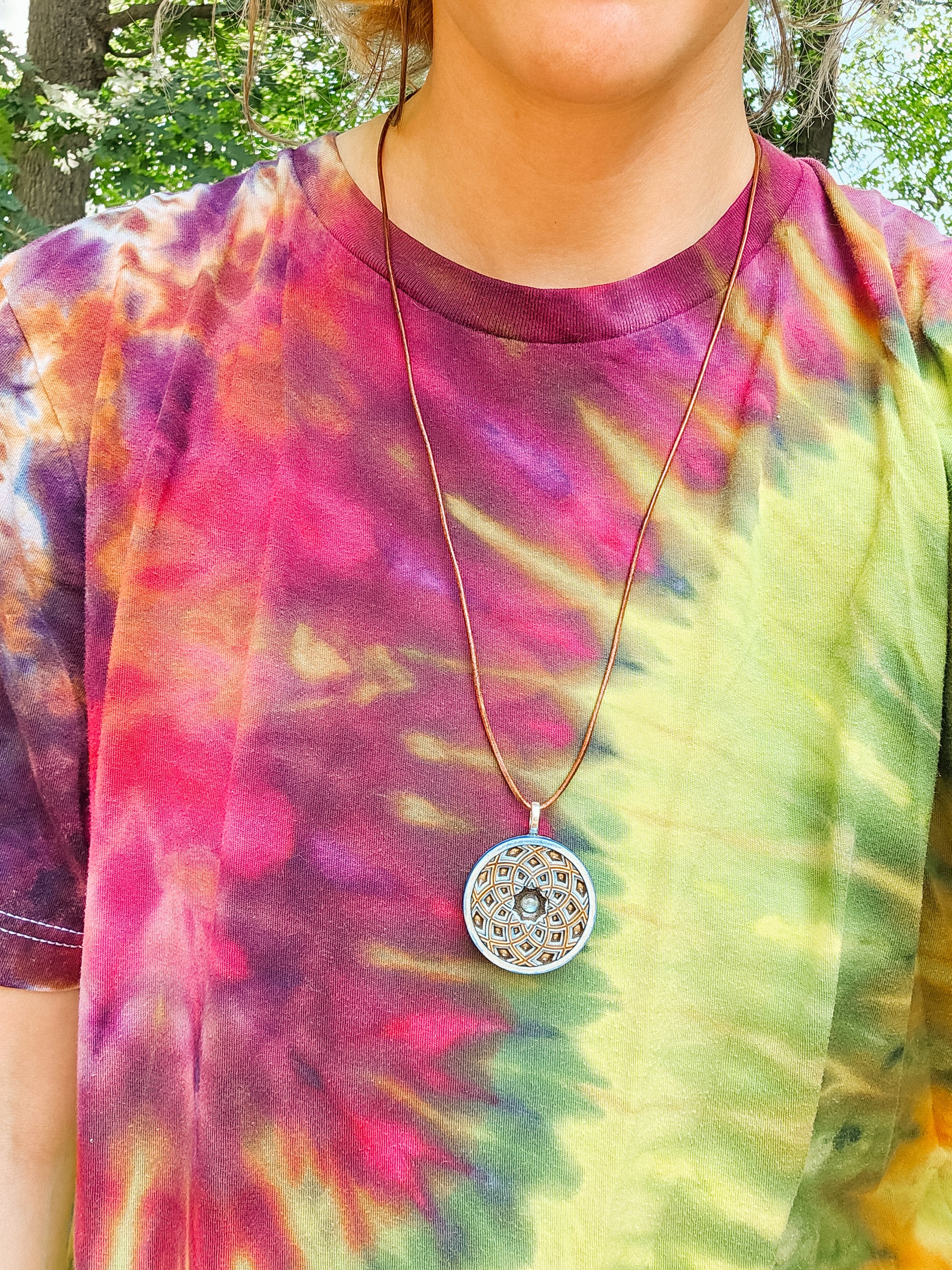 Elevated Pendant - Mandala 12 - 322