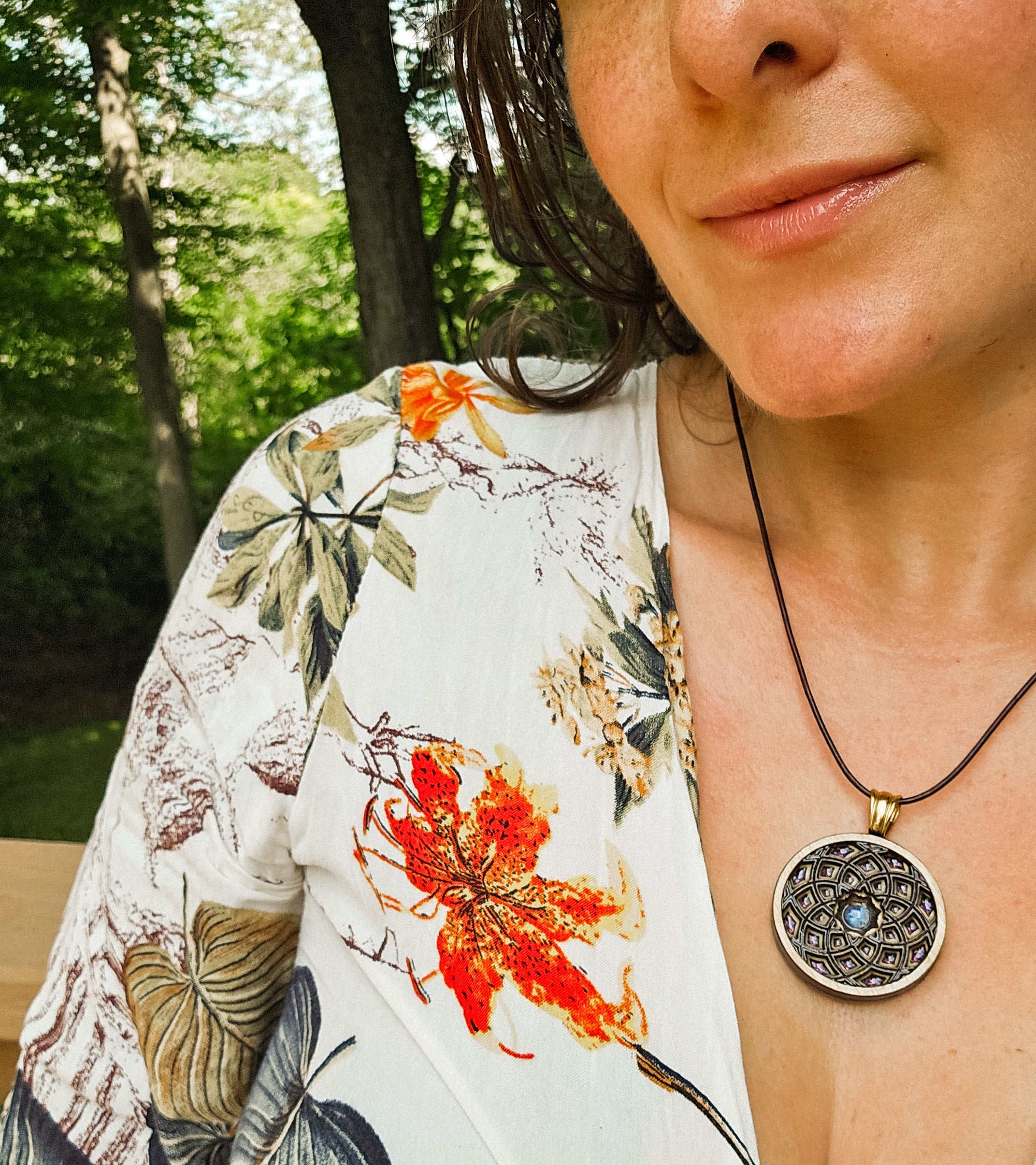 Elevated Pendant - Mandala 12 - 405