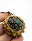 Elevated Pinecone Pendant - Supernova - 00066