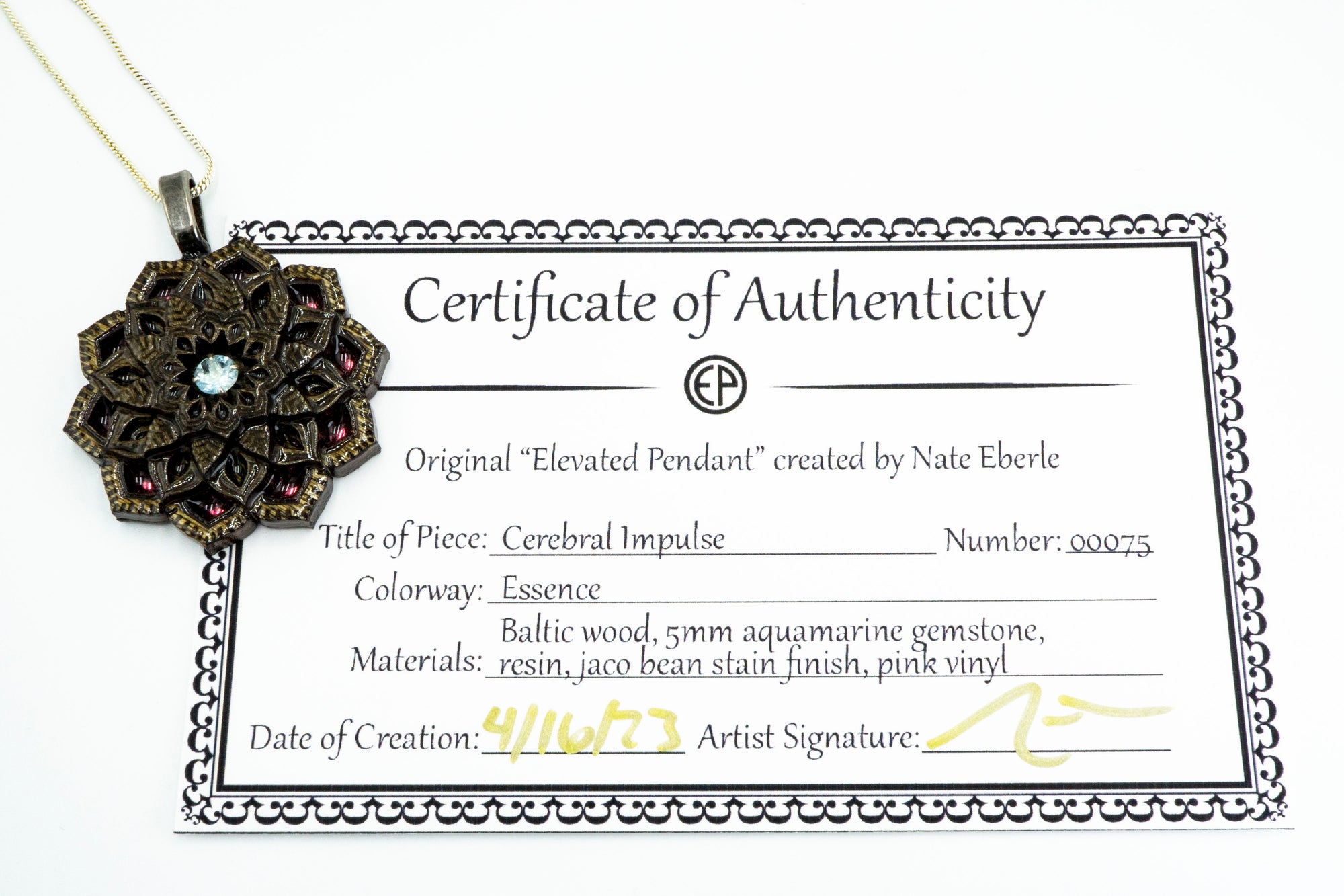 Elevated Pendant - Cerebral Impulse - 00075