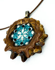 Elevated Pinecone Pendant - Obelisk the Seer - 00062