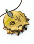 Elevated Pinecone Pendant - Obelisk the Seer - 00062