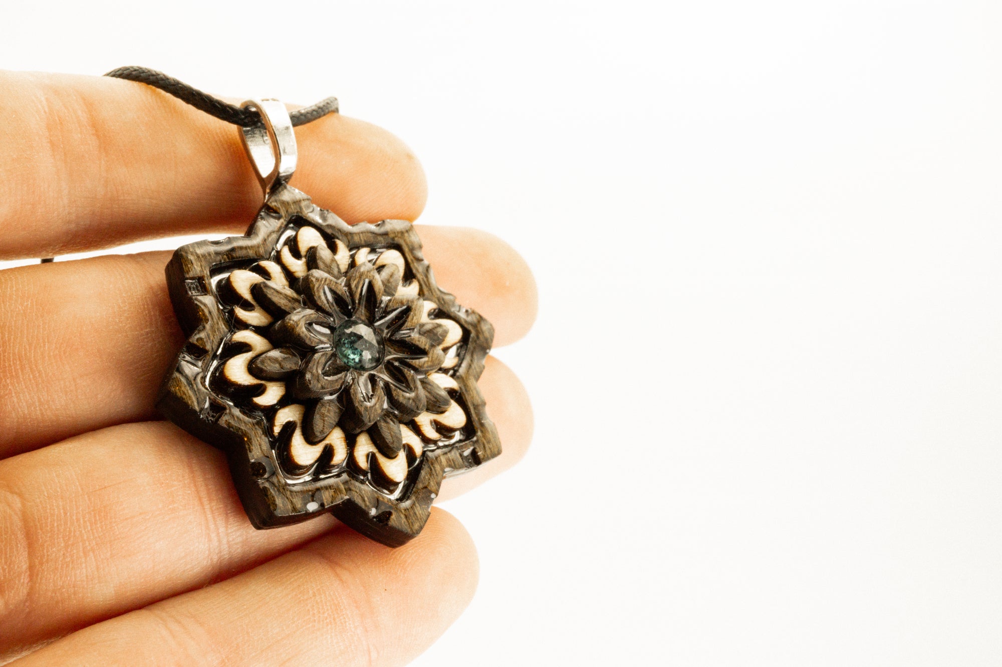 Elevated Pendant - Flower Of Life - Large - 195