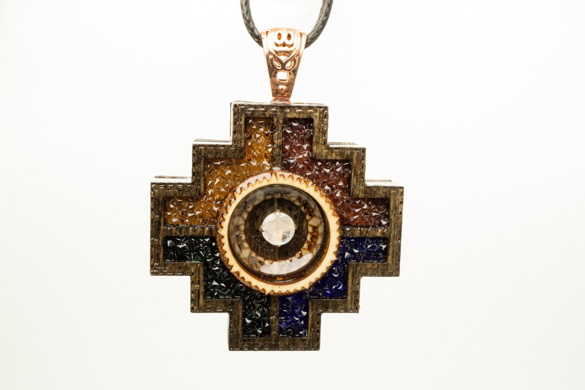 Elevated Pendant - Andean Cross - 185