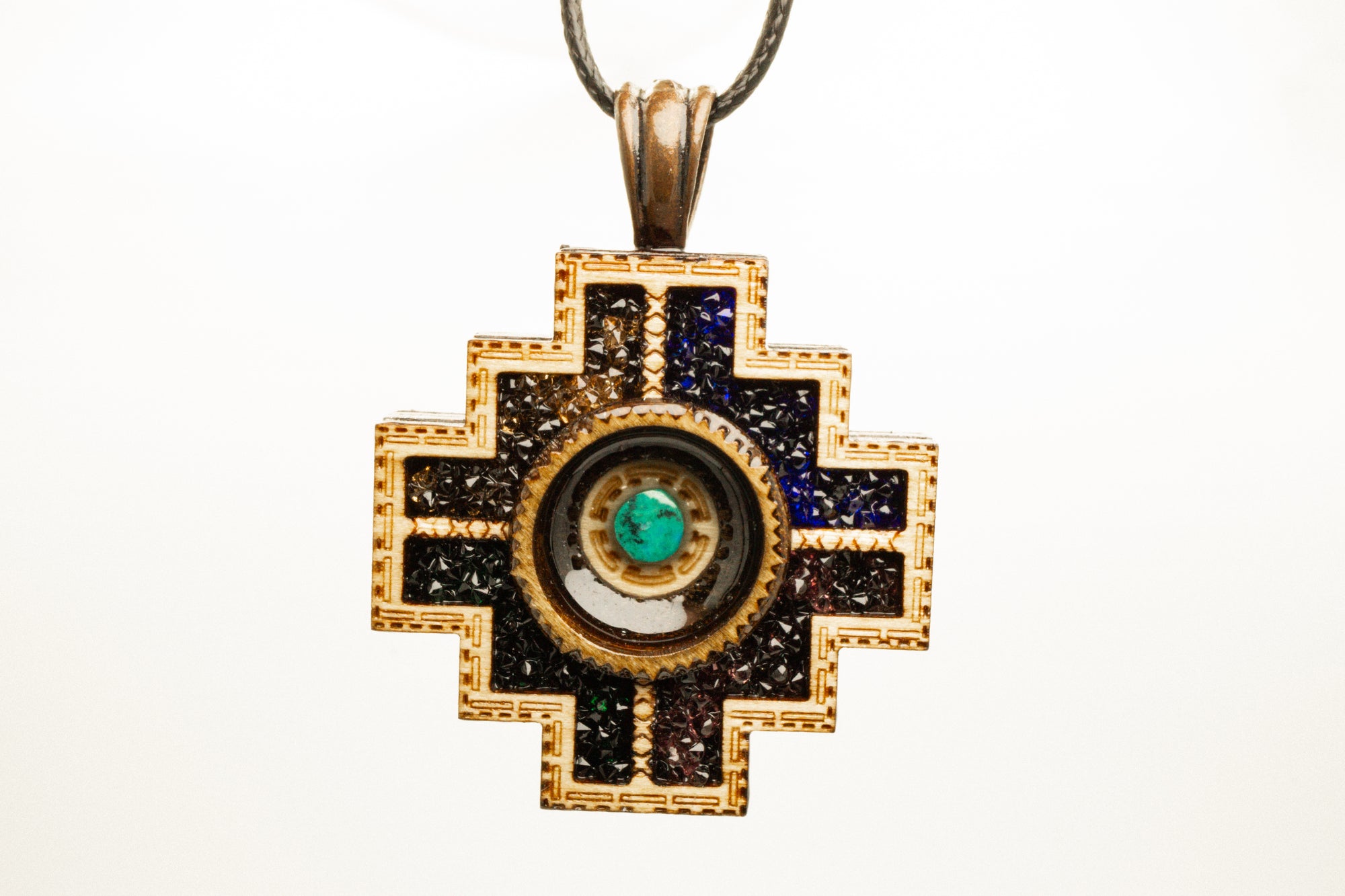 Elevated Pendant - Andean Cross - 191