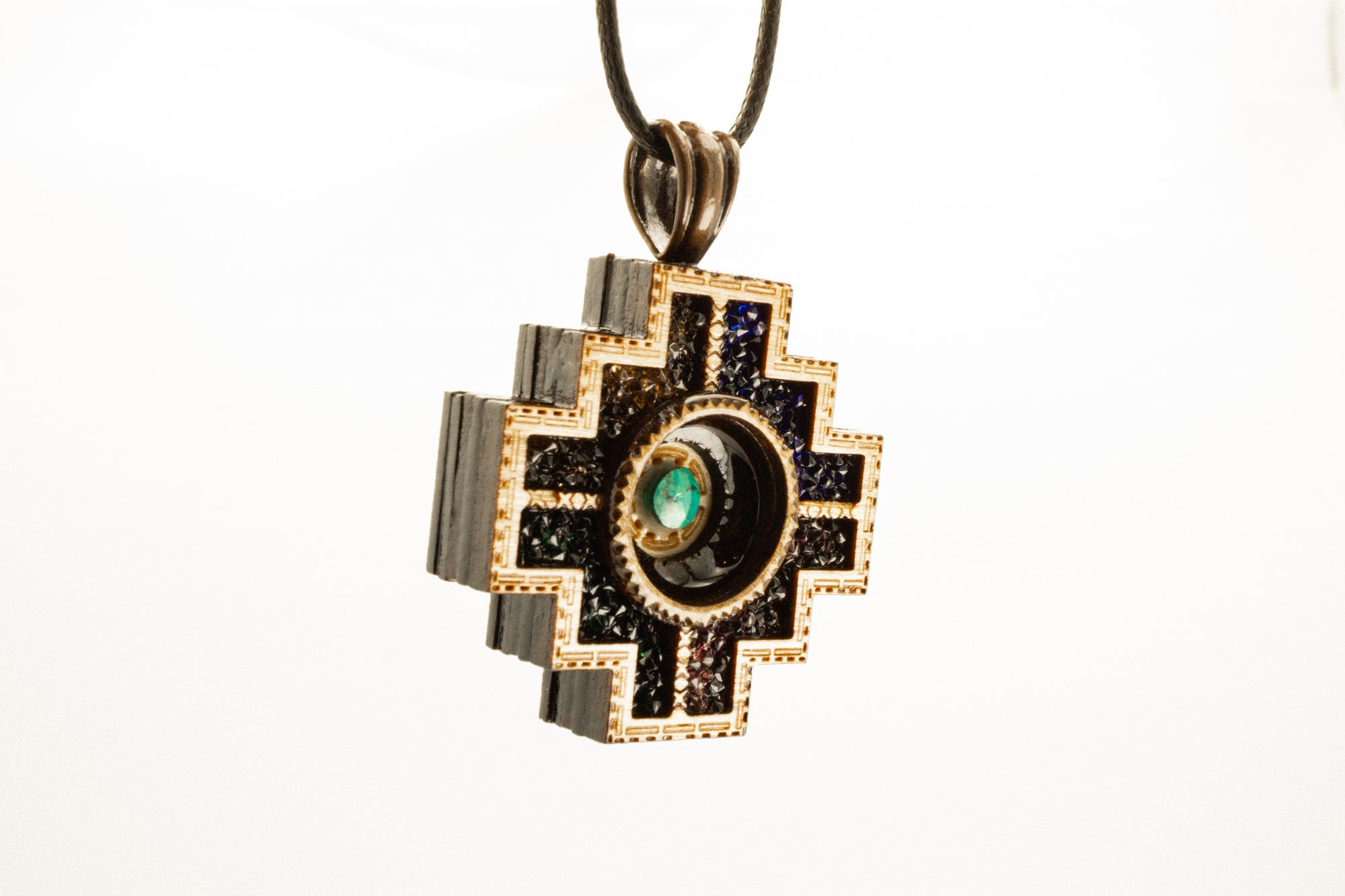 Elevated Pendant - Andean Cross - 191