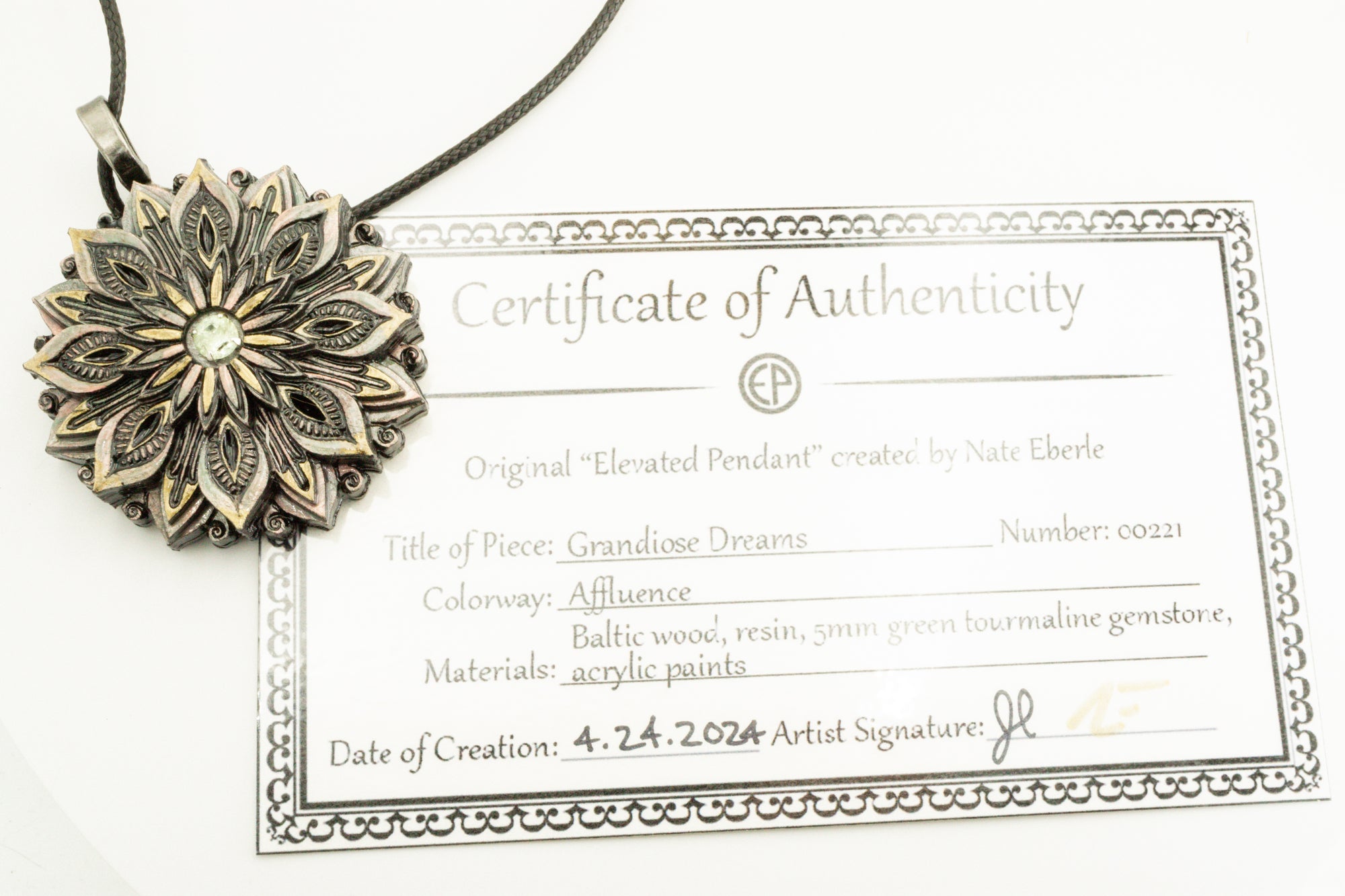 Elevated Pendant - Grandiose Dreams - 221