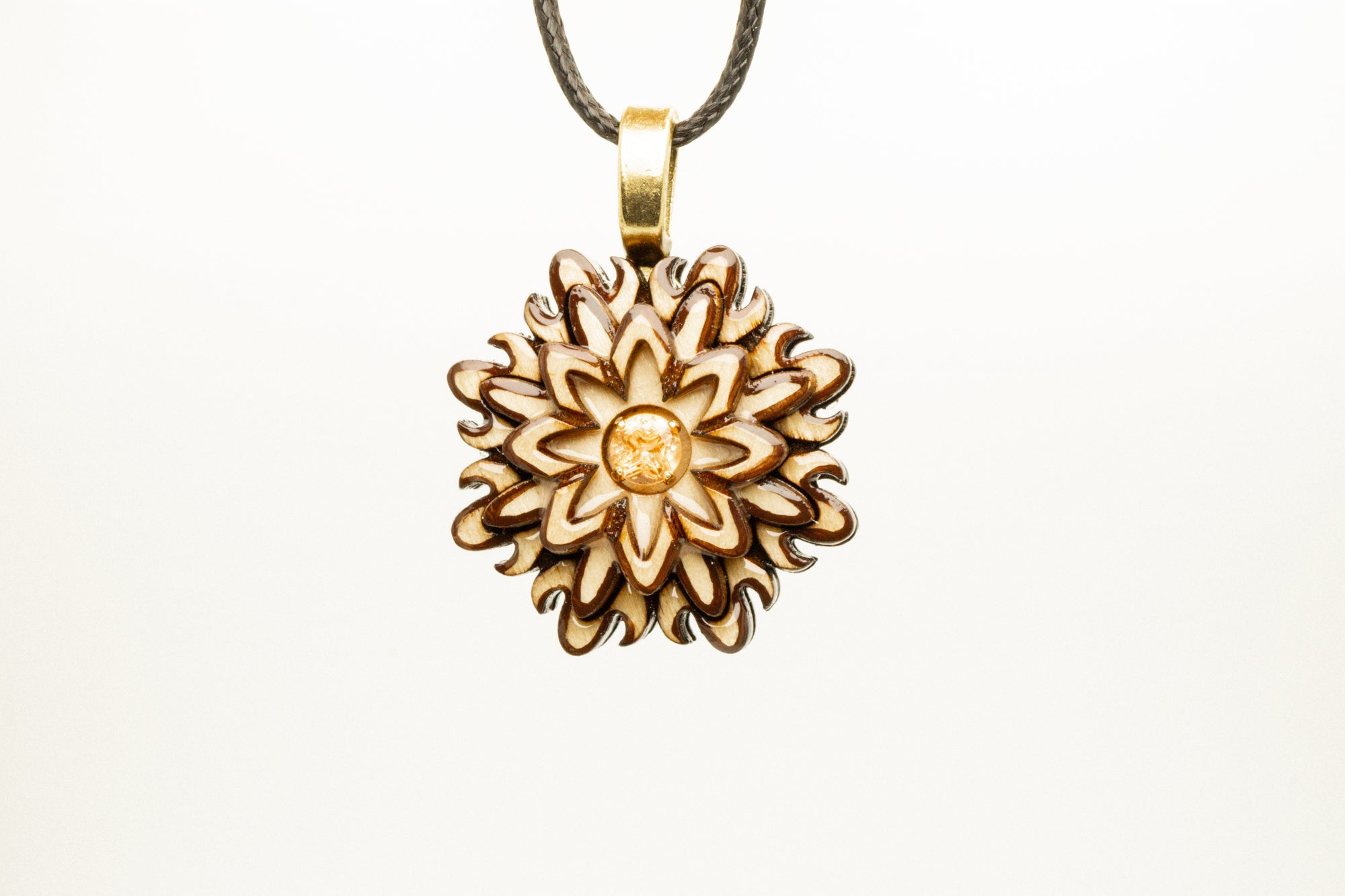 Elevated Pendant - Flower Of Life - Small - 309