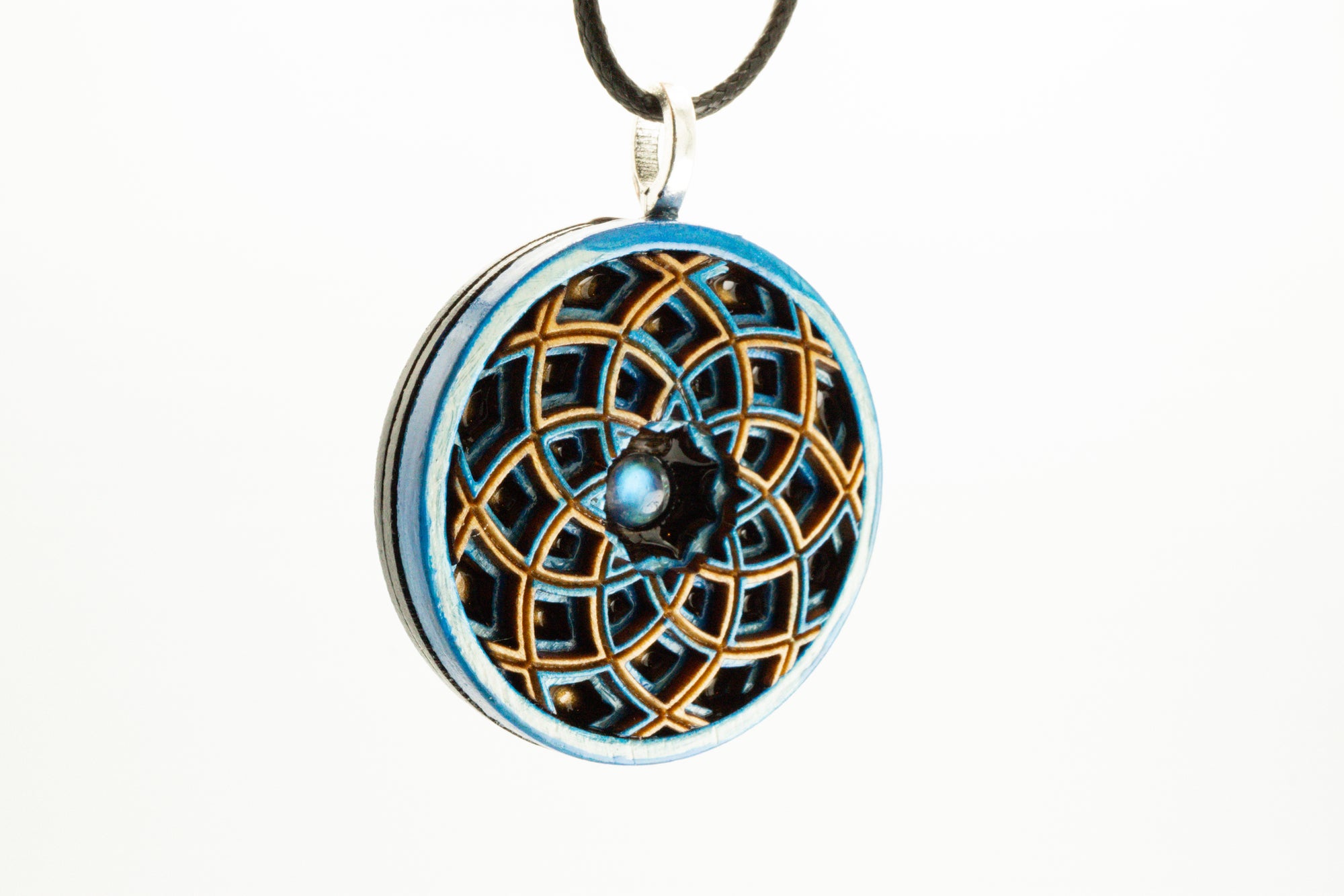 Elevated Pendant - Mandala 12 - 322