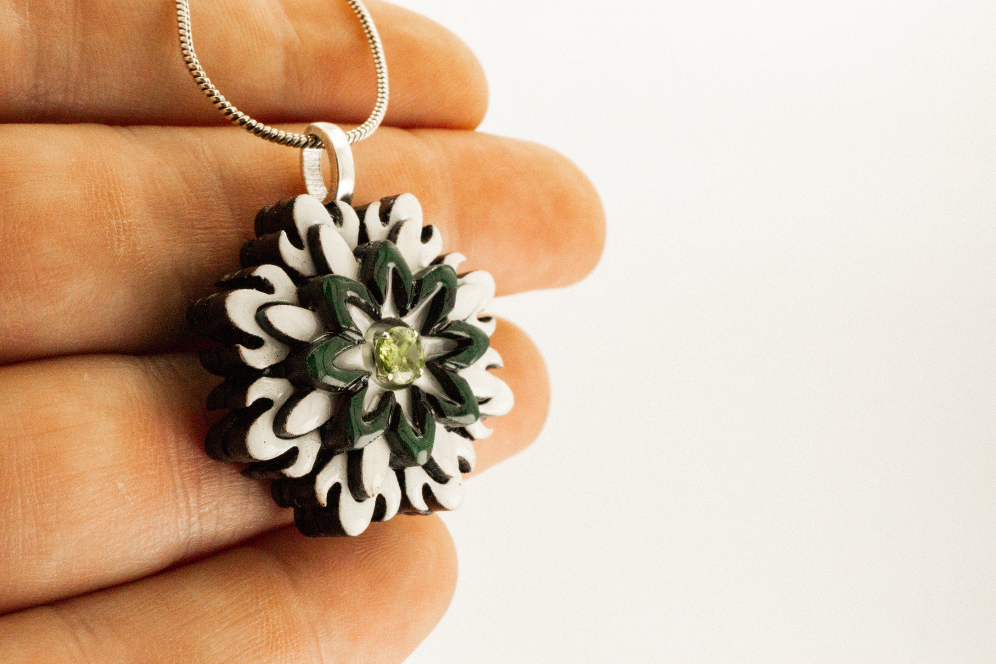 Elevated Pendant - Flower Of Life - Small - 347