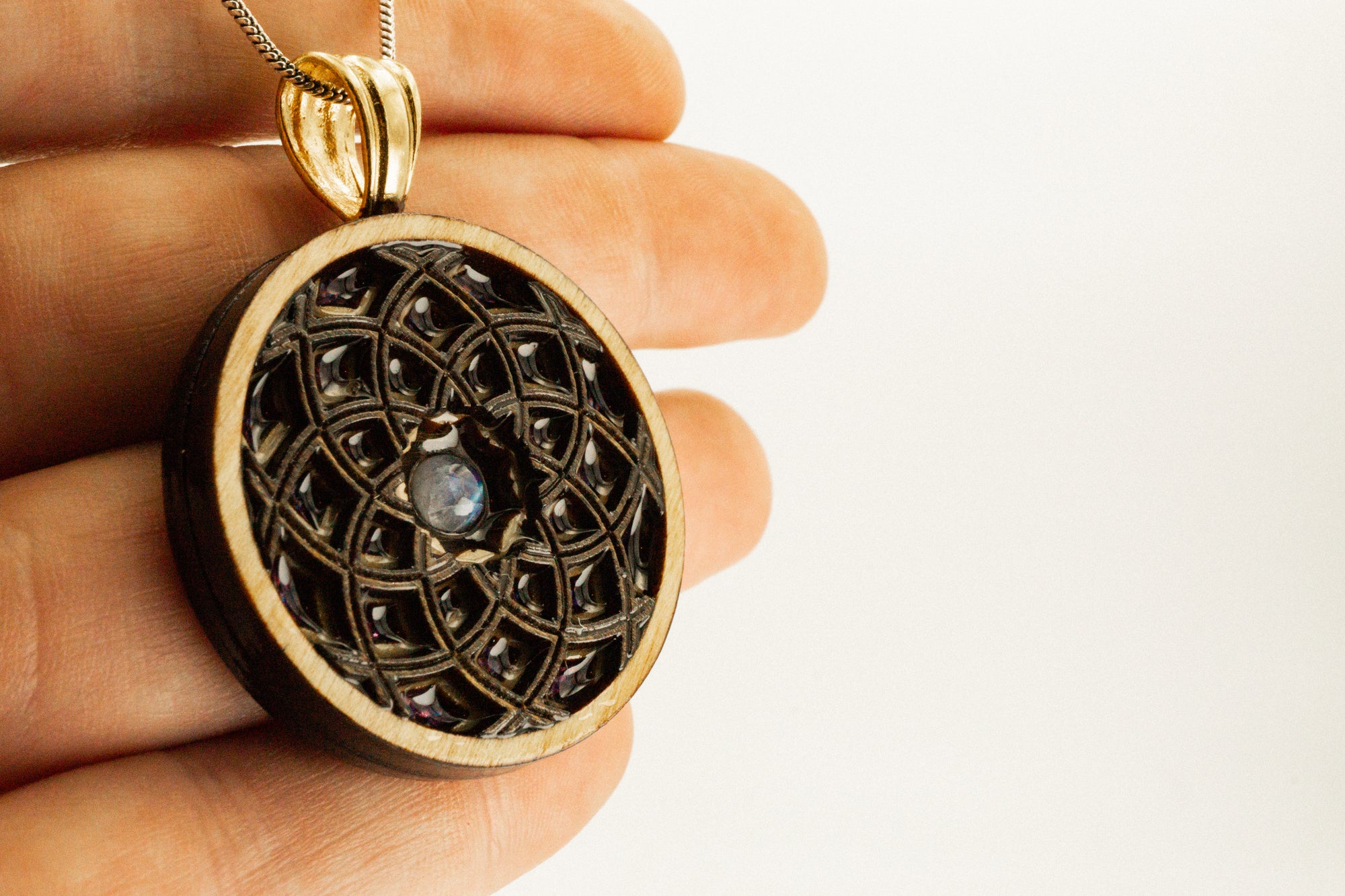 Elevated Pendant - Mandala 12 - 405