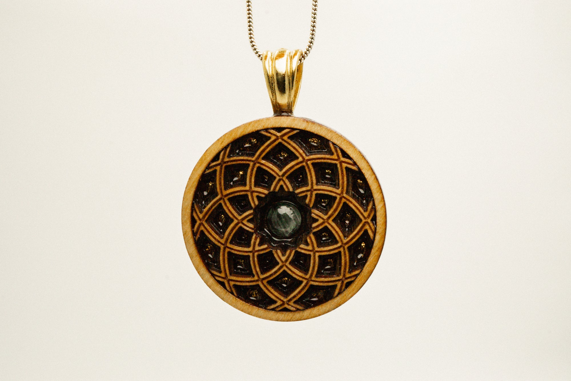 Elevated Pendant - Mandala 12 - 243
