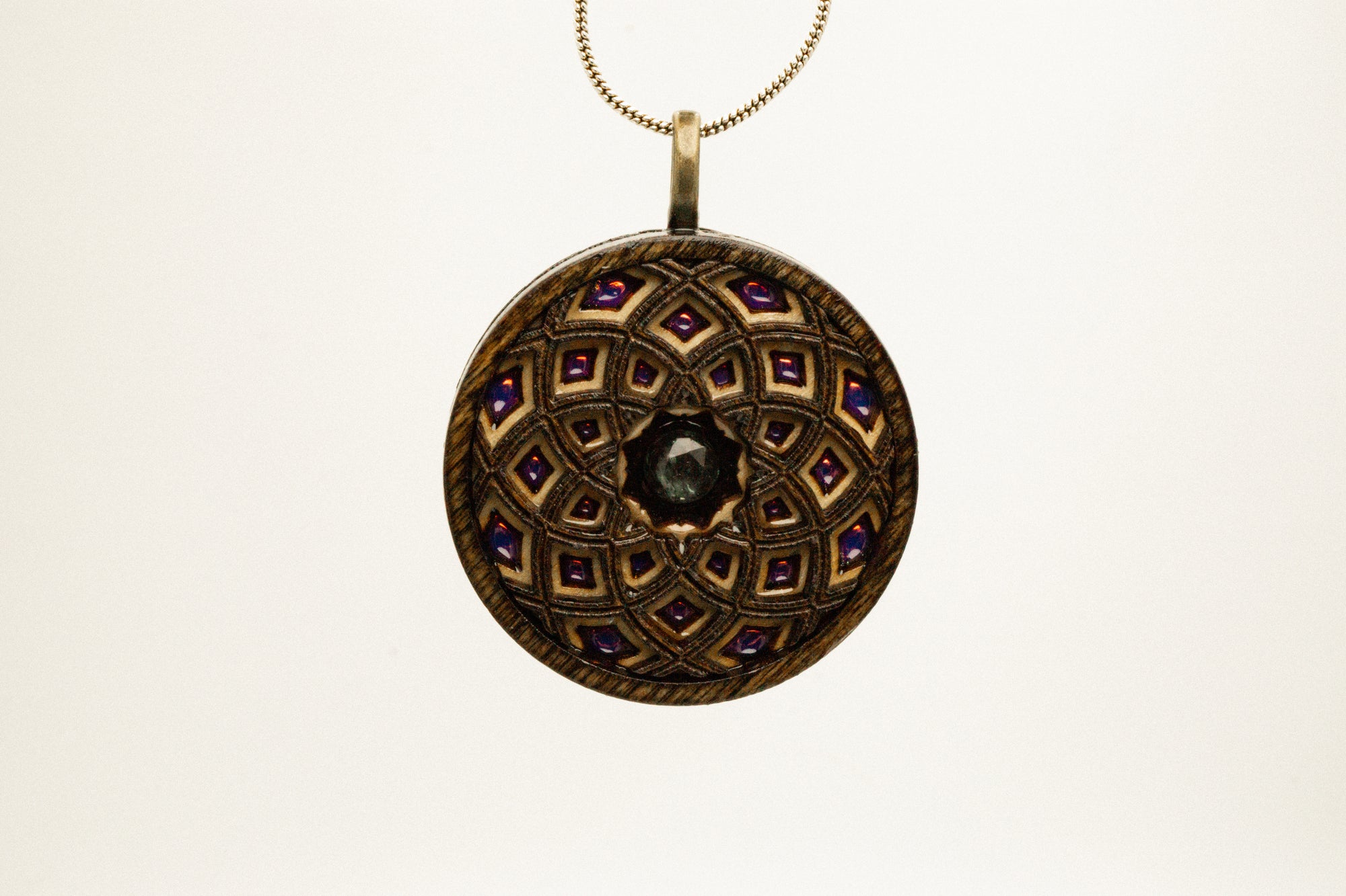 Elevated Pendant - Mandala 12 - 376
