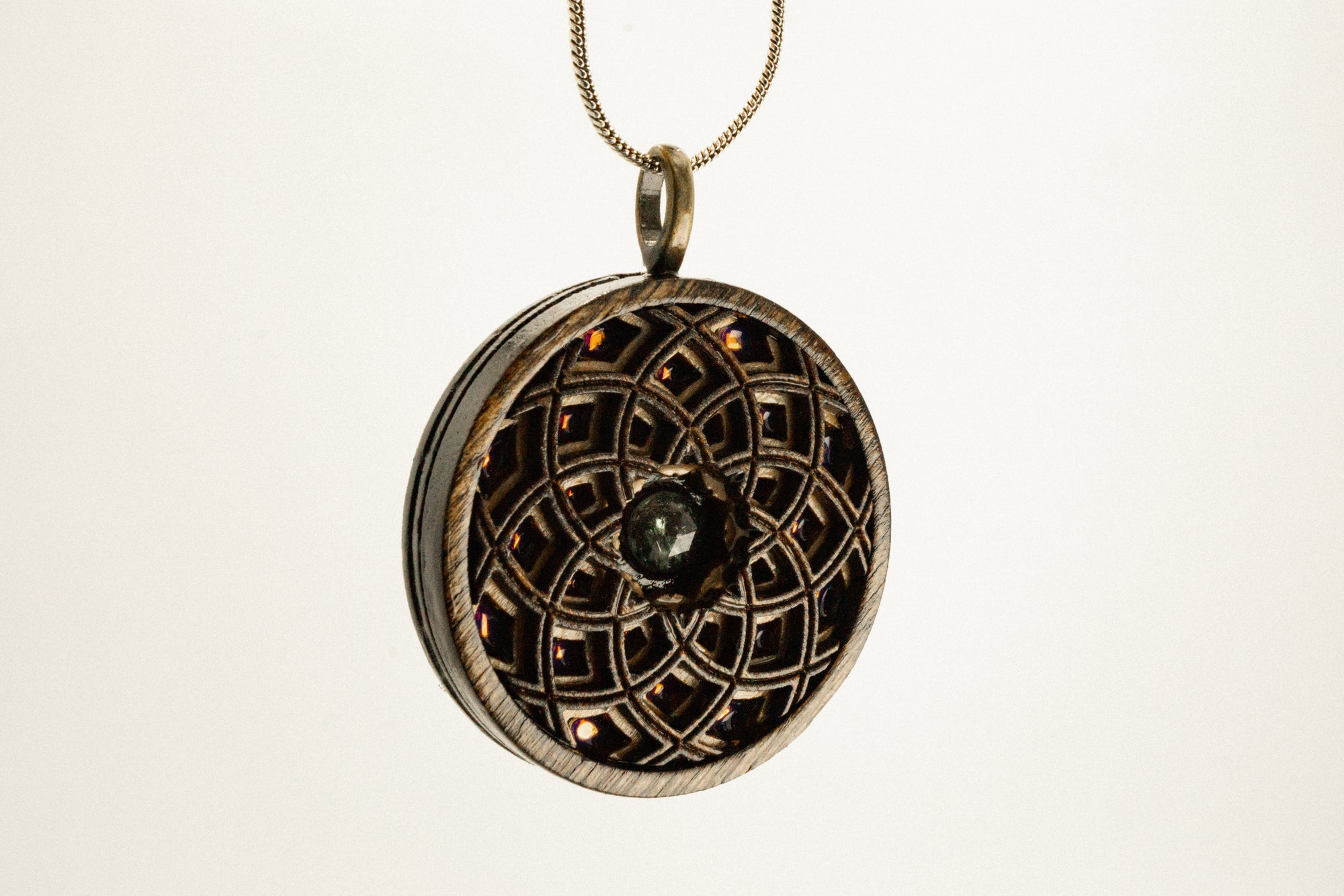 Elevated Pendant - Mandala 12 - 376