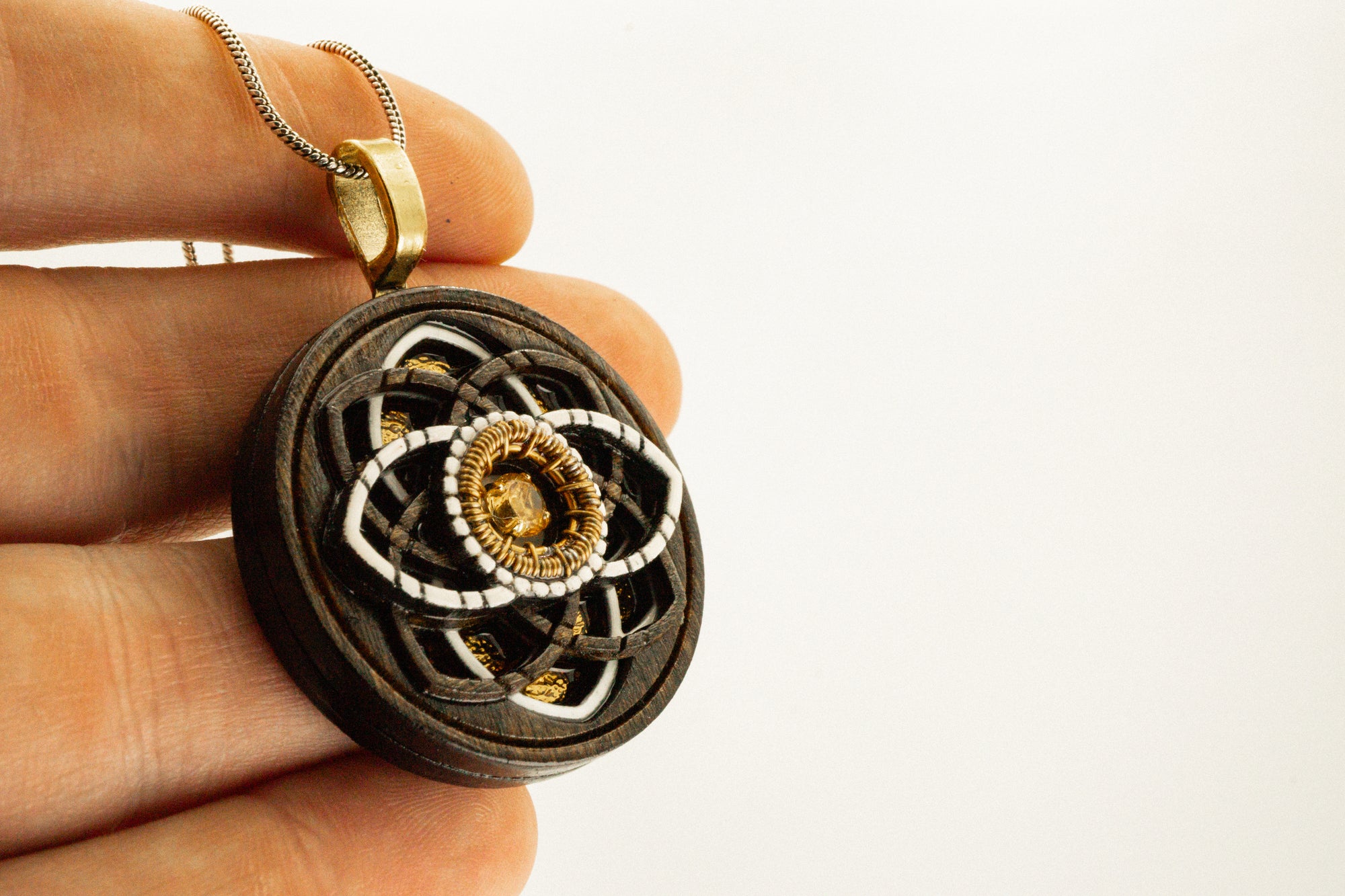 Elevated Pendant - Small Cosmic Alchemist - 260