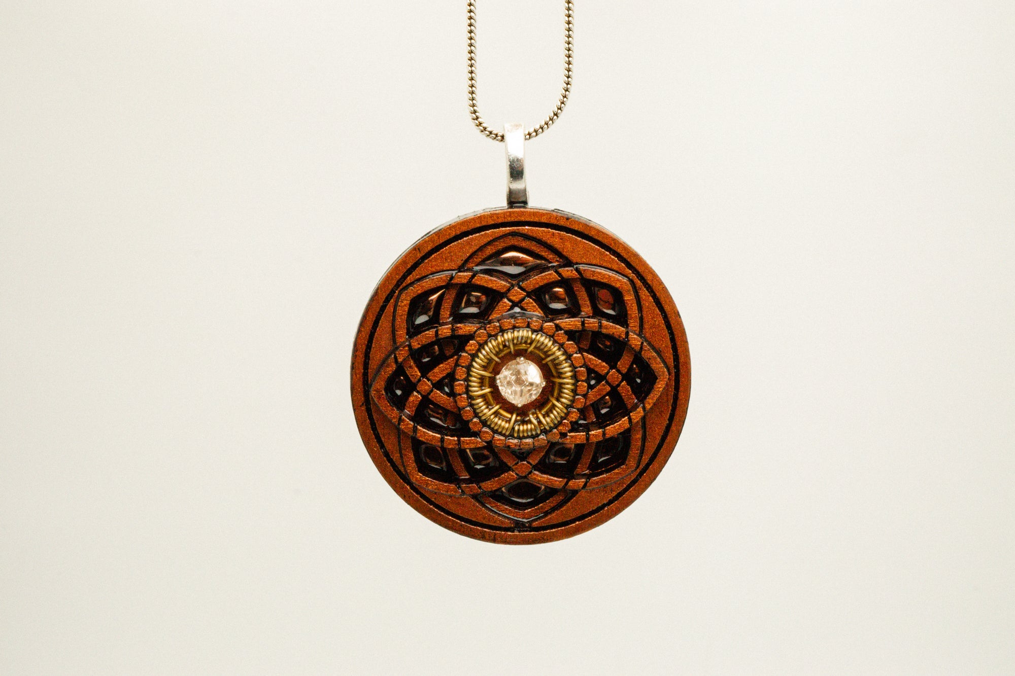 Elevated Pendant - Small Cosmic Alchemist - 293