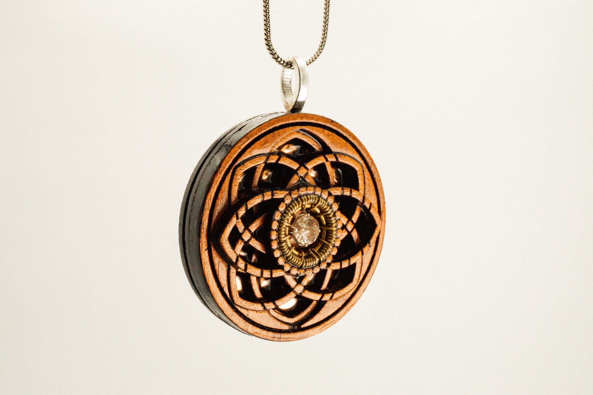 Elevated Pendant - Small Cosmic Alchemist - 293