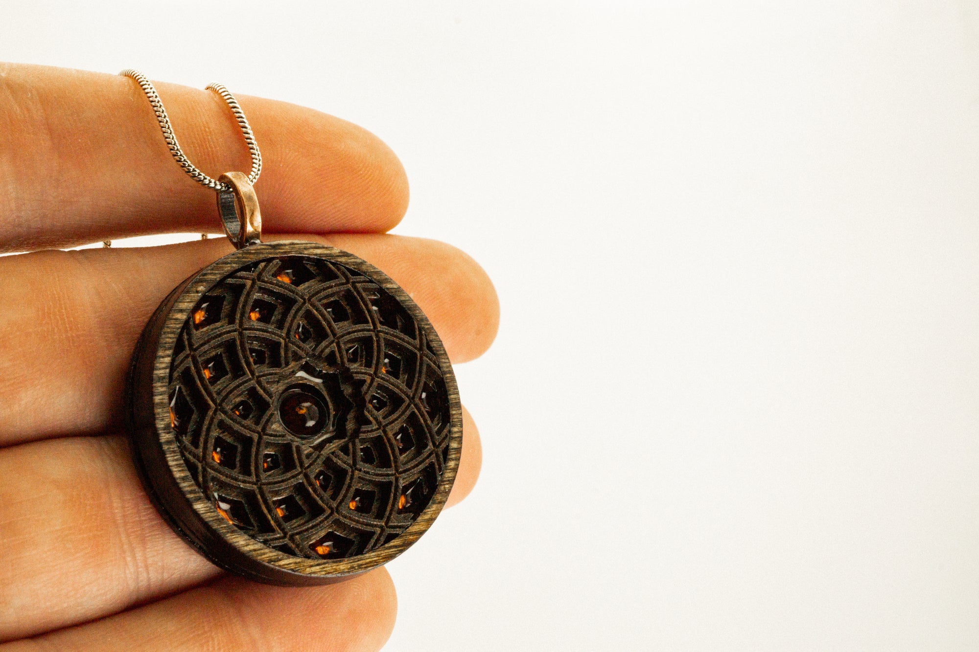 Elevated Pendant - Mandala 12 - 283
