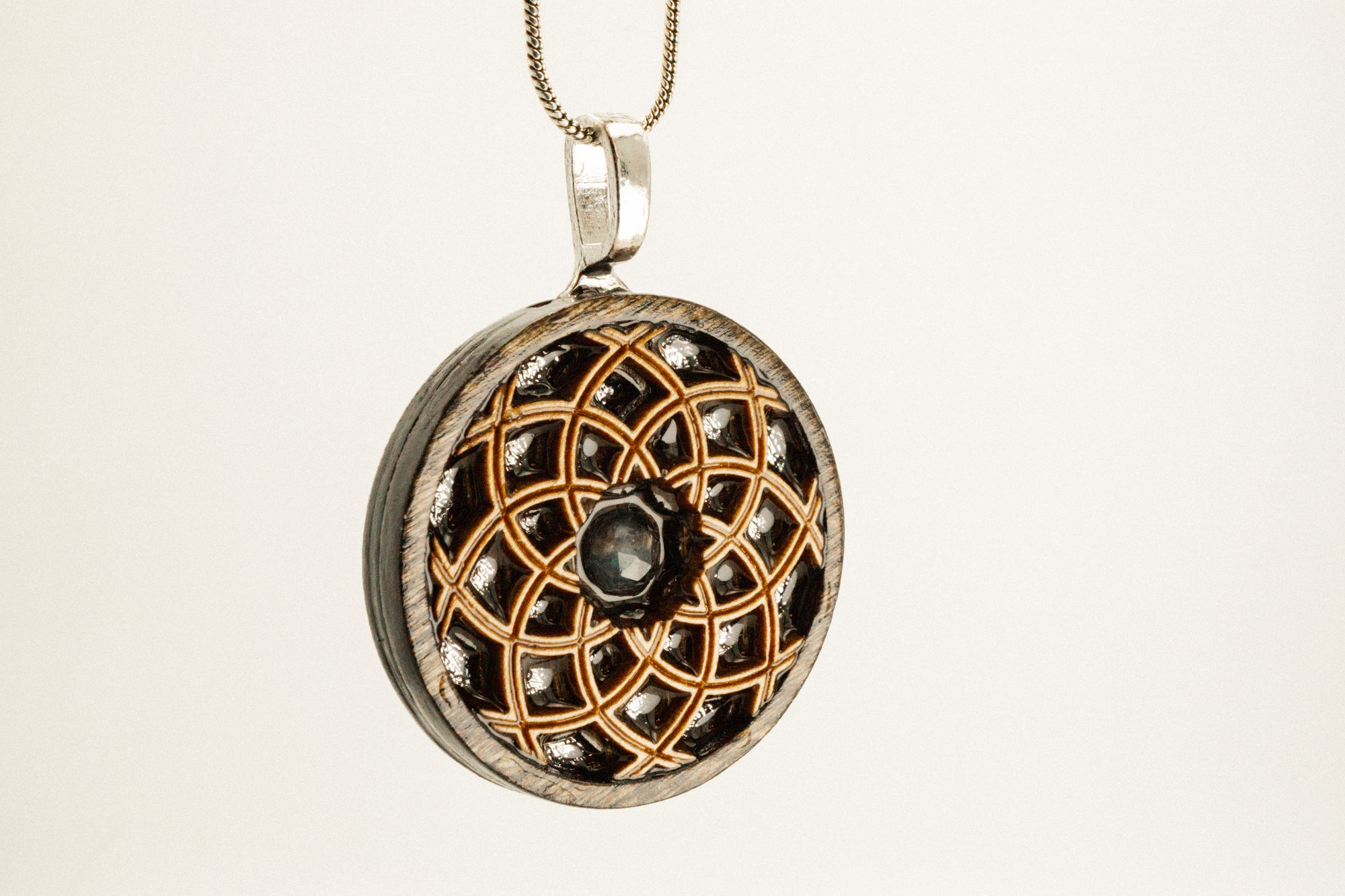 Elevated Pendant - Mandala 12 - 399