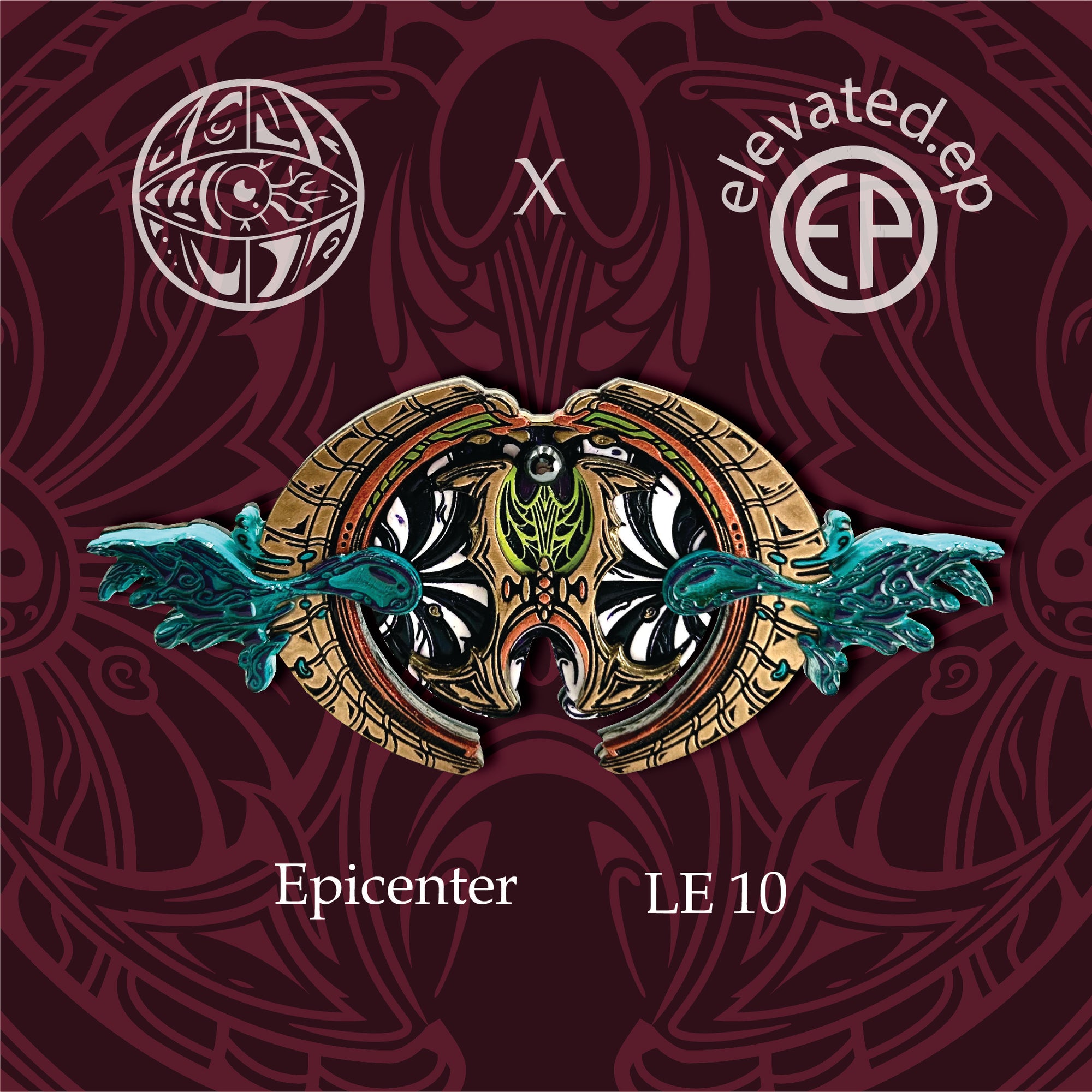 Epicenter Wood Pin (EP x Down Low Creation Collab)