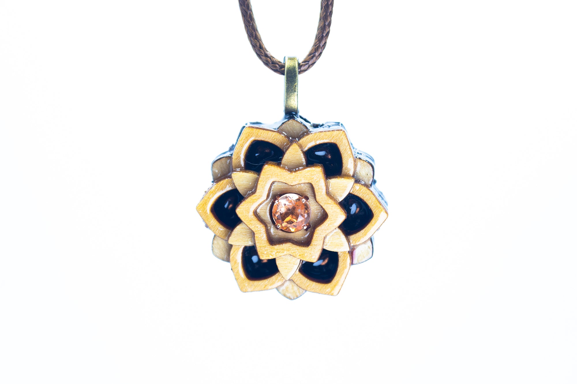 Light Stain Mini Mandala Balance - Morganite