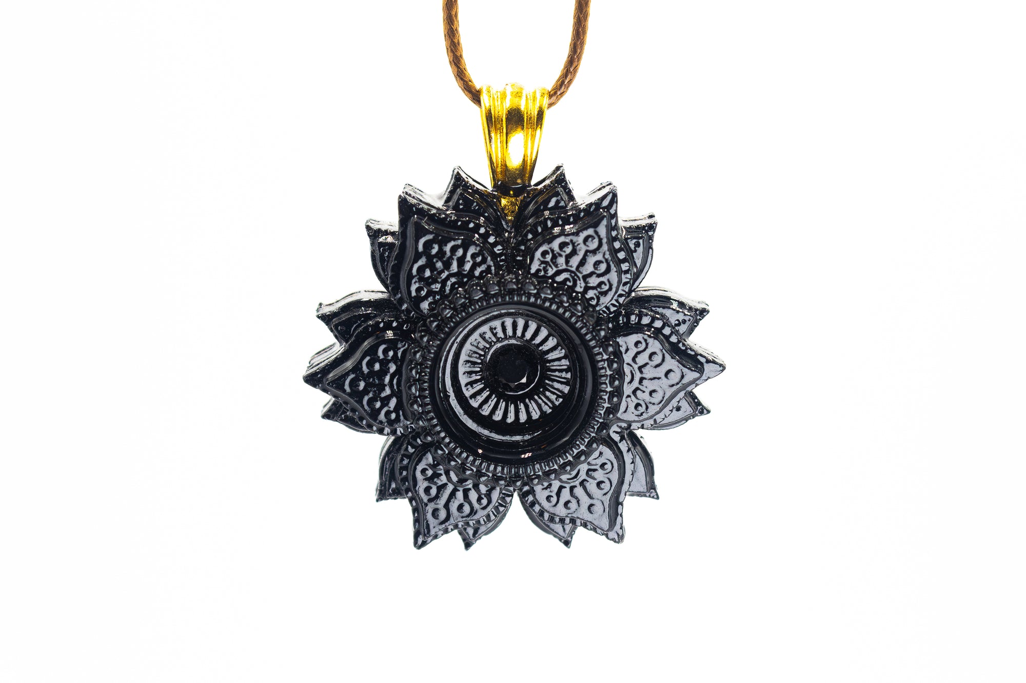 Painted Fractal Dimension - Black Spinel