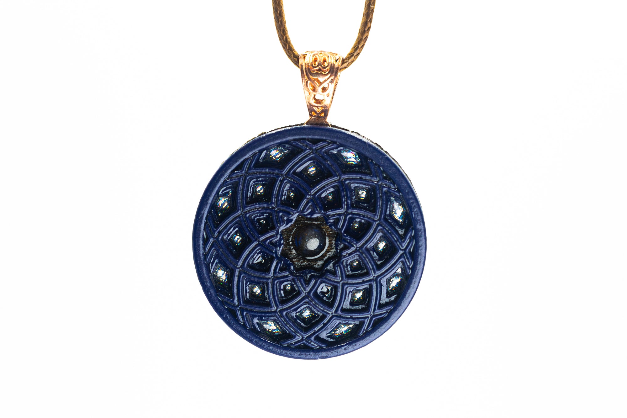 Painted Mandala 12 - Labradorite