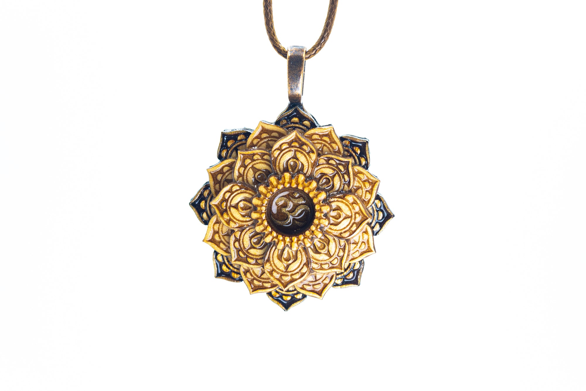 Light Stain Ohmniscient - Gold Leaf Finish