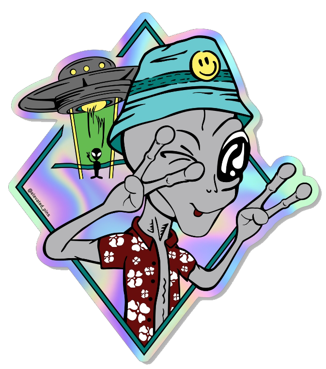 Psychedelic Vibes Sticker Pack