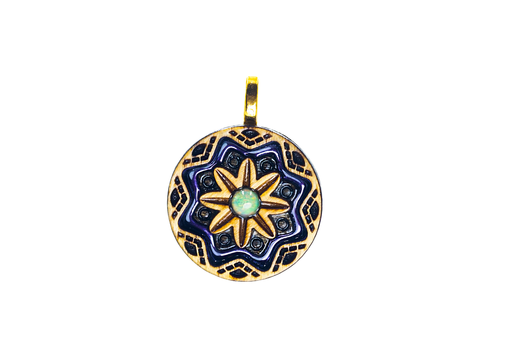 Mixed Stain Mini Mandala Tranquility - Ethiopian Opal