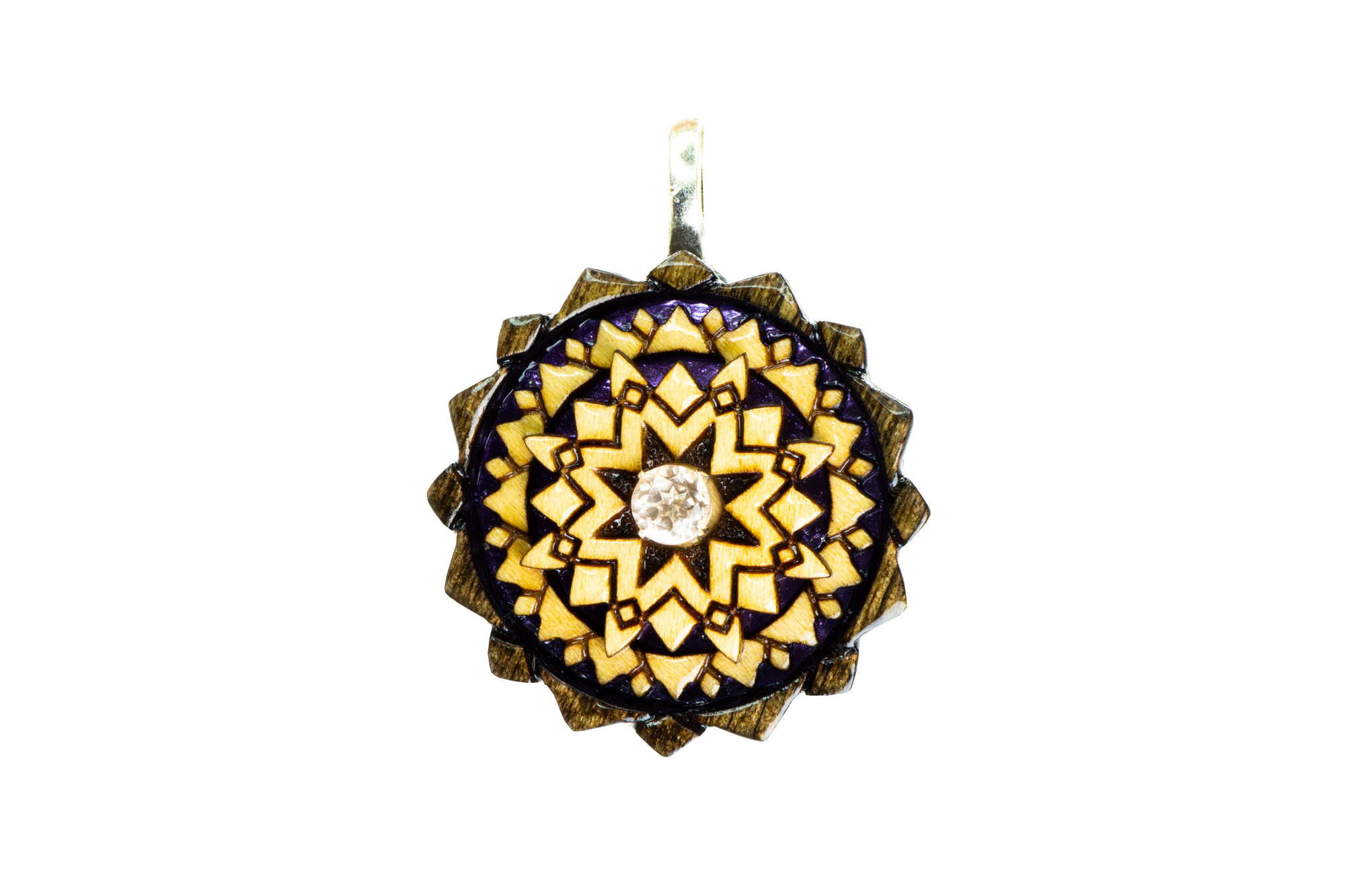 Mixed Stain Mini Mandala Serenity - Morganite