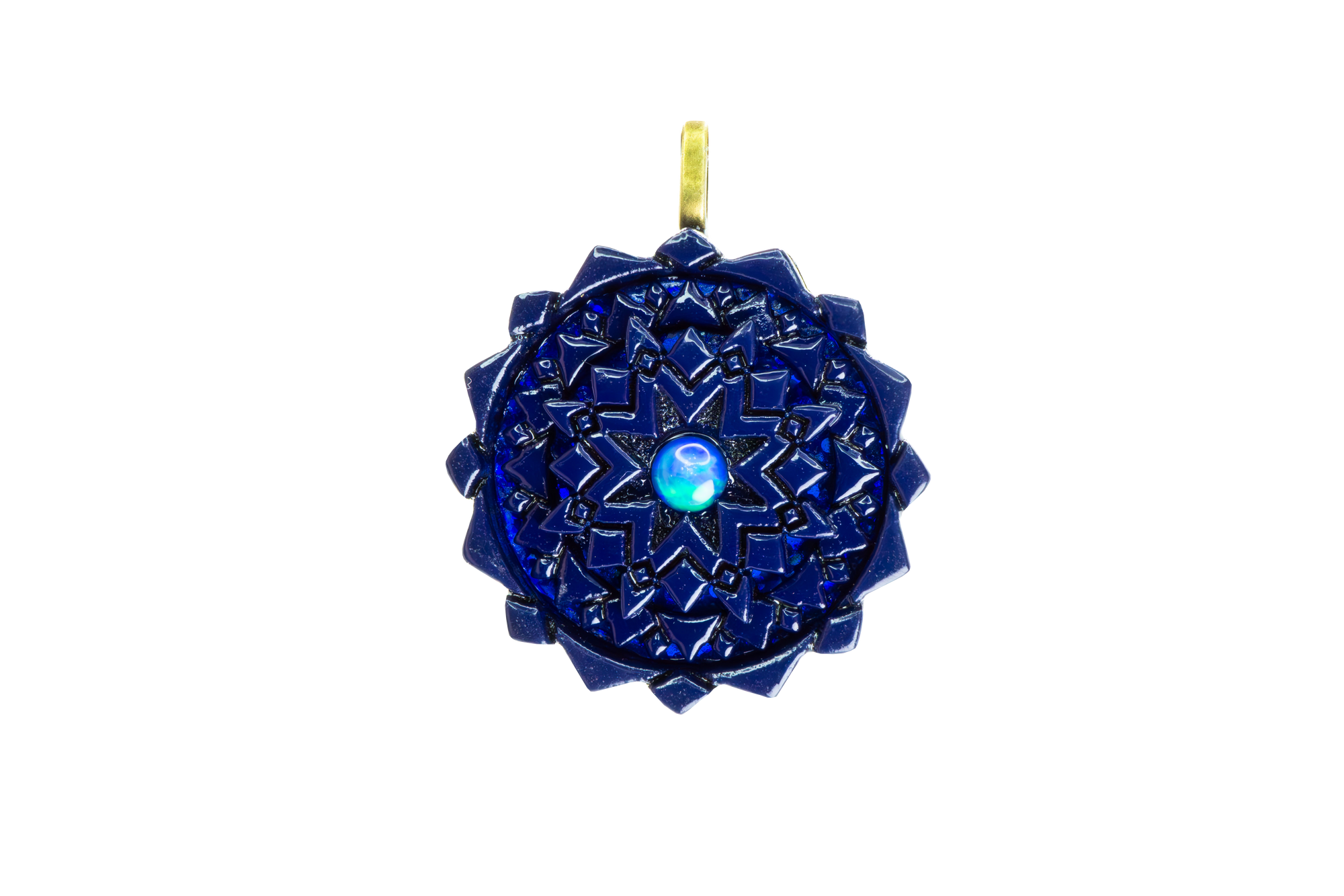 Painted Mini Mandala Serenity - Ethiopian Opal
