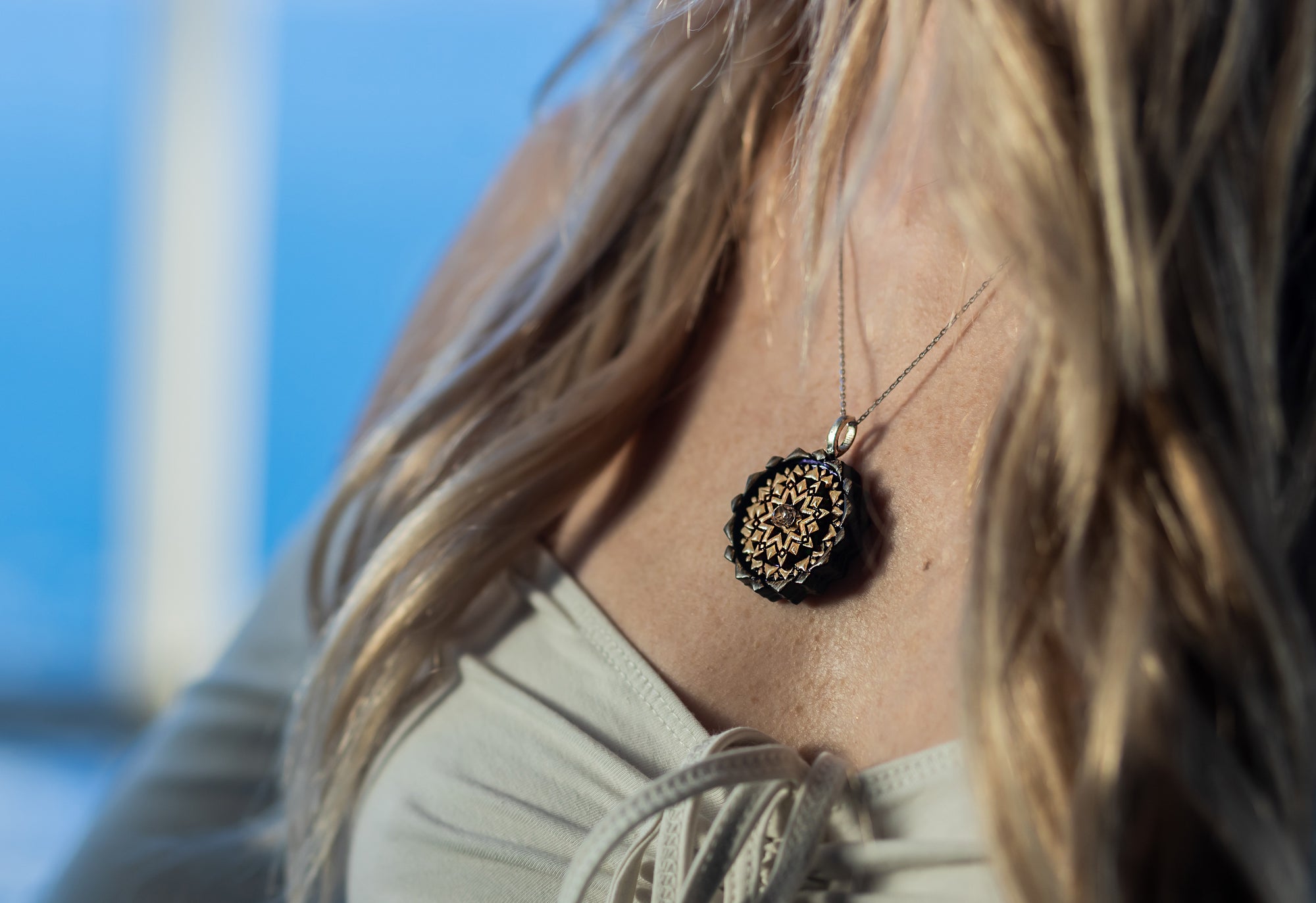 Mixed Stain Mini Mandala Serenity - Morganite