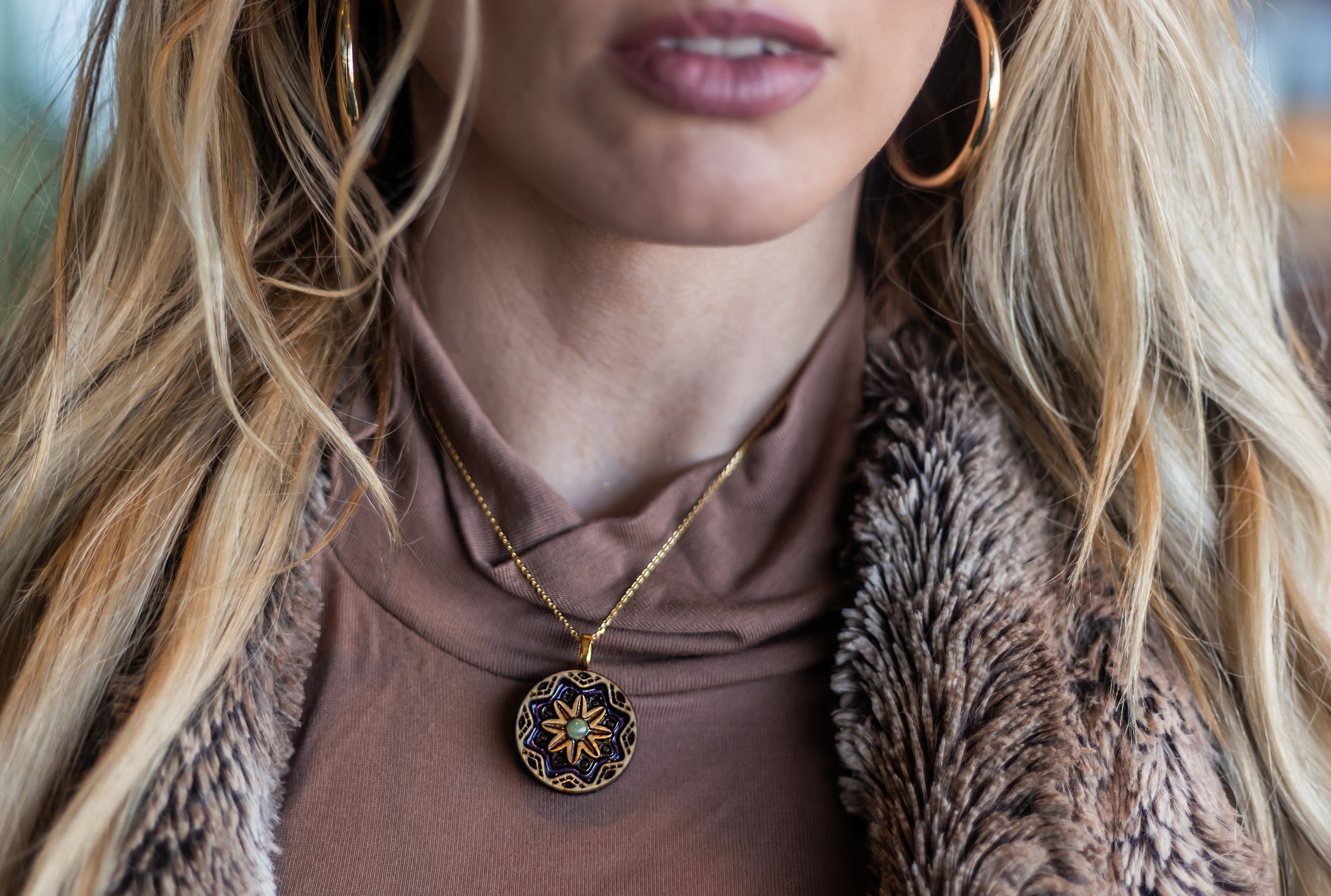 Mixed Stain Mini Mandala Tranquility - Ethiopian Opal