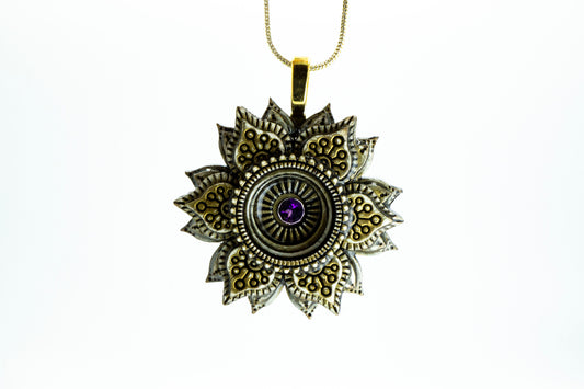 Elevated Pendant - Fractal Dimension - 00087