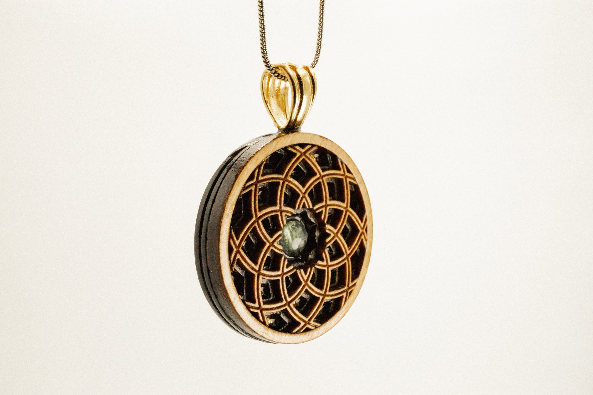 Elevated Pendant - Mandala 12 - 243