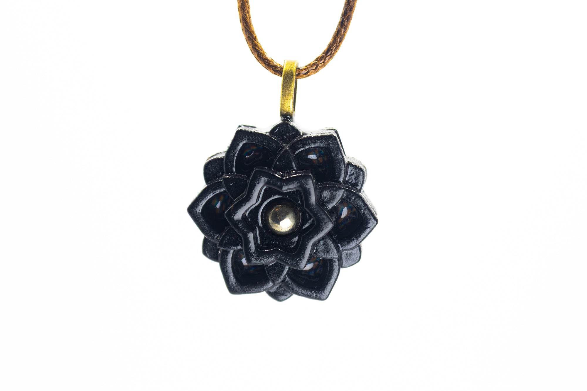 Painted Mini Mandala Balance - Pyrite